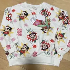 新品未使用 クリスマス ミッキー ミニー トレーナー リトシー LITTC