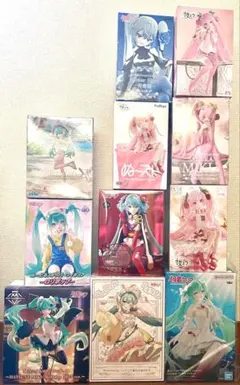 初音ミク プライズフィギュア11点