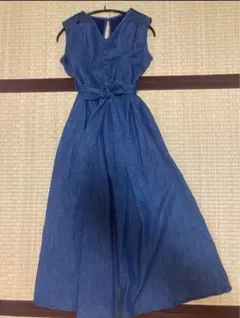 and couture デニムワンピース　マキシワンピース