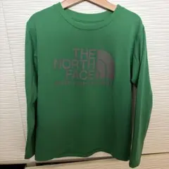 THE NORTH FACE 長袖Tシャツ　130㌢　グリーン