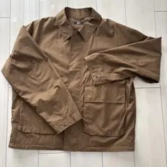 UNIQLOC コットンショートブルゾン 38ダークブラウンMサイズ 今週金曜発売のUNIQLO:C ジェネリックYOKEと言われてるコットン