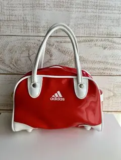 adidas ミニボストンバック レトロ Y2Kコーデ