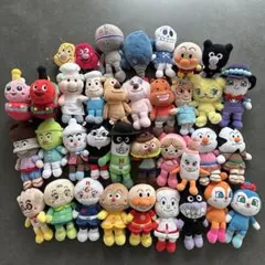 アンパンマンぬいぐるみ35点まとめ売り