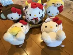 ハローキティ ぬいぐるみ 5体セット