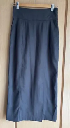 NATURAL BEAUTY BASIC グレータイトスカート M