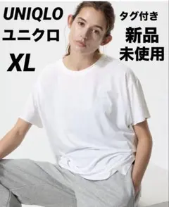 UNIQLO ユニクロ　エアリズムシームレスT XL タグ付き　新品　未使用