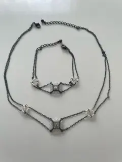 ビーズネックレス(チョーカー)　ブレスレット