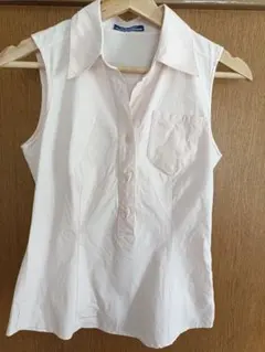 バーバリーブルーレーベル　ノースリーブシャツ36