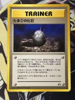 美品】旧裏 ポケモンカード たまごの化石 ◇ 拡張パック第2弾 遺跡を