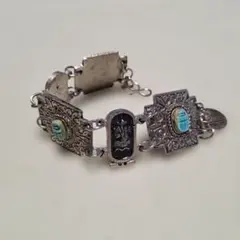 ヴインテージ　エジプト　リンクブレスレットのサムネイル
