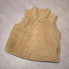 ユニクロ フリース ベビーベスト