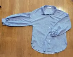 Hudson honey ストライプ　シャツ　ネイビー　ハドソンハニー　しまむら