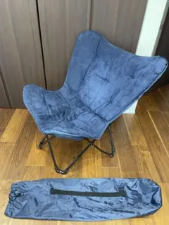 2脚セット ニトリ バタフライチェア BL SO1SS 撥水 折りたたみ - メルカリ