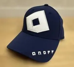 新品　未使用　タグ付　オノフ　キャップ　ネイビー　フリーサイズ　ONOFF