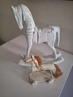 英国製】Beswick ベスウィック 陶器 馬 置物 1014 ウェルシュコブ