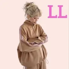 新品未使用 ayanoちゃんジャージ LL 淡茶チロリアンのサムネイル