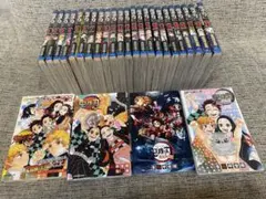 鬼滅の刃 1〜23全巻セット＋公式ファンブック＋小説2冊＋無限列車入場特典