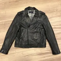 【トゥモローランド】 羊革 レザーライダースジャケット⭐︎美品⭐︎ 2026年最新】TOMORROWLAND レディース レザージャケット・ライダースの