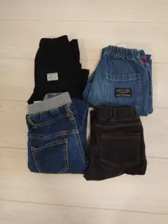 綺麗！キッズ服 ボトムス デニム 110cm 4点セット 子ども BREEZE他