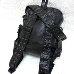 leather bag スタッズ 黒 archive swag opium - メルカリ