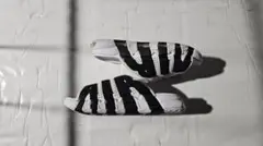 Nike Air More Uptempo Slide White Black