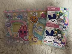 たまごっちのおみせ たまラボステッカー みみっち 特製クリアカード めめっち