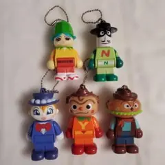 アンパンマン　ブロックラボ　スイングドール　やきそばぱんまん他全5点セット