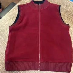 APOY フリースニット　ベスト　Sサイズ