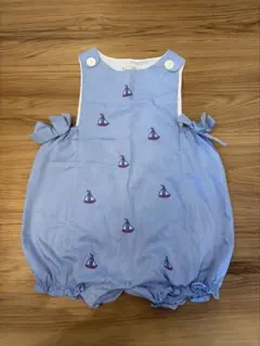 インポート　ベビー　ヨットロンパース　18m