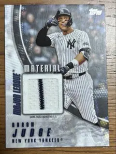 2025 Topps Update Aaron Judge パッチジャージカード