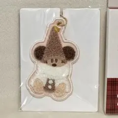 東京ディズニーリゾート　リルリンリン　キーチェーン　茶色