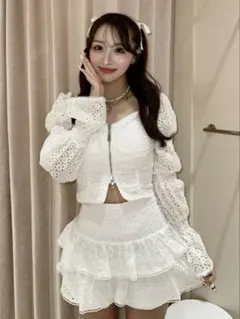 darich トップス ミニスカート 2点セット