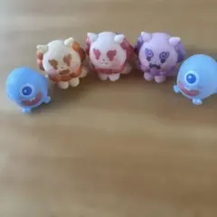 かわいいキャラクター マスコット 5体セット