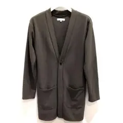 メンズ　improves カーキ カーディガン Sサイズ