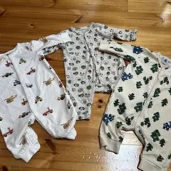 ブランド ロンパース 3点 6Ocm