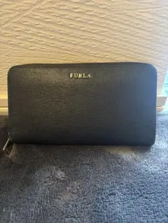 FURLA 黒 長財布