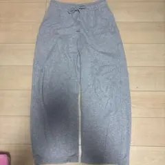 GU スウェットバレルレッグパンツ XLサイズ