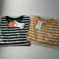 petit main お揃いコーデ 兄弟コーデ リンクコーデ100 120