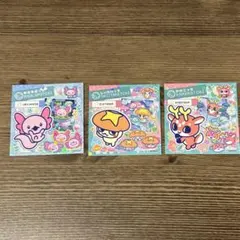 コード未使用　かのこっち　あほろぱっち　しいたけっち　ステッカー