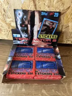 toppsターミネーター2 ステッカーカード　40パック未開封　箱付き