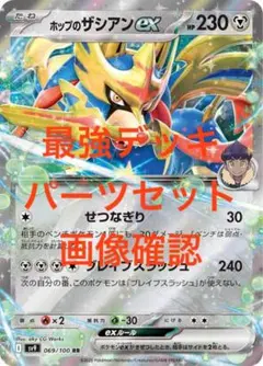 ホップのザシアンex 最強デッキ汎用パーツ