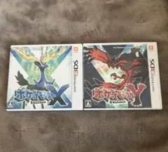 【動作確認済み】3DS ポケットモンスターXY 2本セット