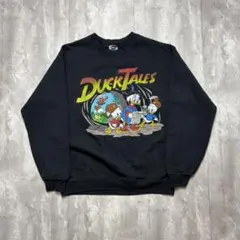 ディズニー ダックテイル スウェット トレーナー ブラック M 7321