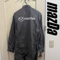 マツダMAZDAディーラースタッフつなぎＬツナギ作業着/整備士/メカニックスーツ マツダMAZDAディーラースタッフつなぎLツナギ作業着/整備士