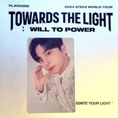 ATEEZ WILL TO POWER トレカ　ジョンホ