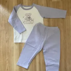 裏起毛 ベビーパジャマ