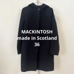現行白タグ MACKINTOSH ウールダッフルコート ネイビー イタリア製