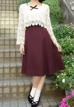 3WAYレーストップワンピース　ananother angeluslimitedのサムネイル