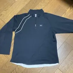 Mizuno ハーフジップ ブラック L