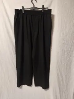 ユニクロ C イージーワイドテーパードパンツ 黒 メンズ XL